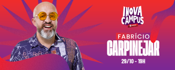 Fabrício Carpinejar é o palestrante convidado da abertura do INOVA Campus UNIESP 2025